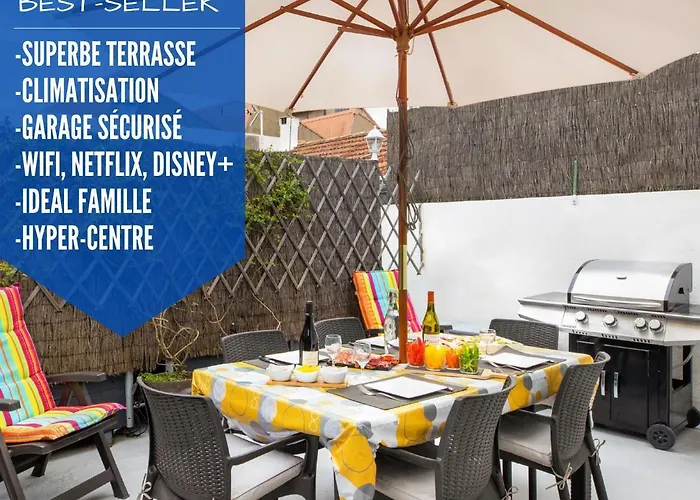 Les Terrasses Du Midi - Garage+Clim+WiFi